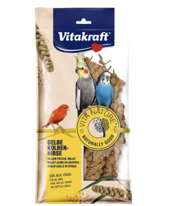 Vitakraft Yellow Millet Spray Pre Pack 100g With Clip